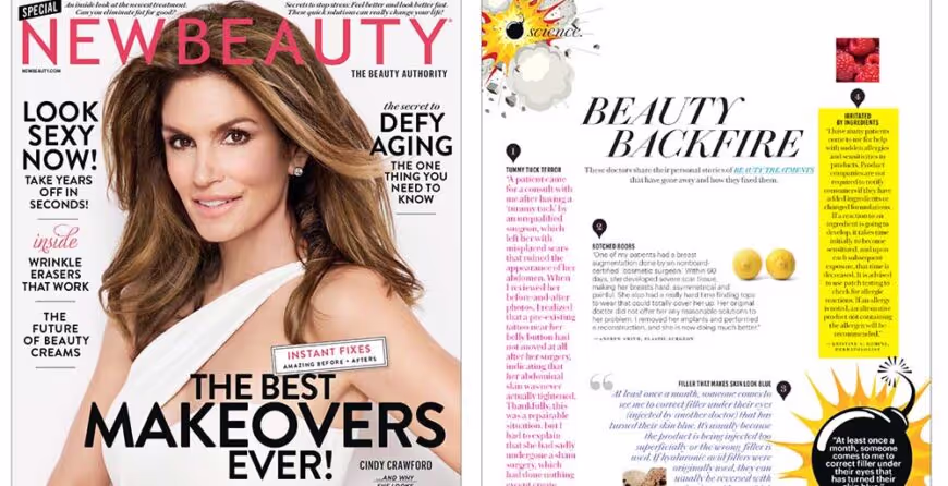 Dr. Romine’s Tips in NewBeauty