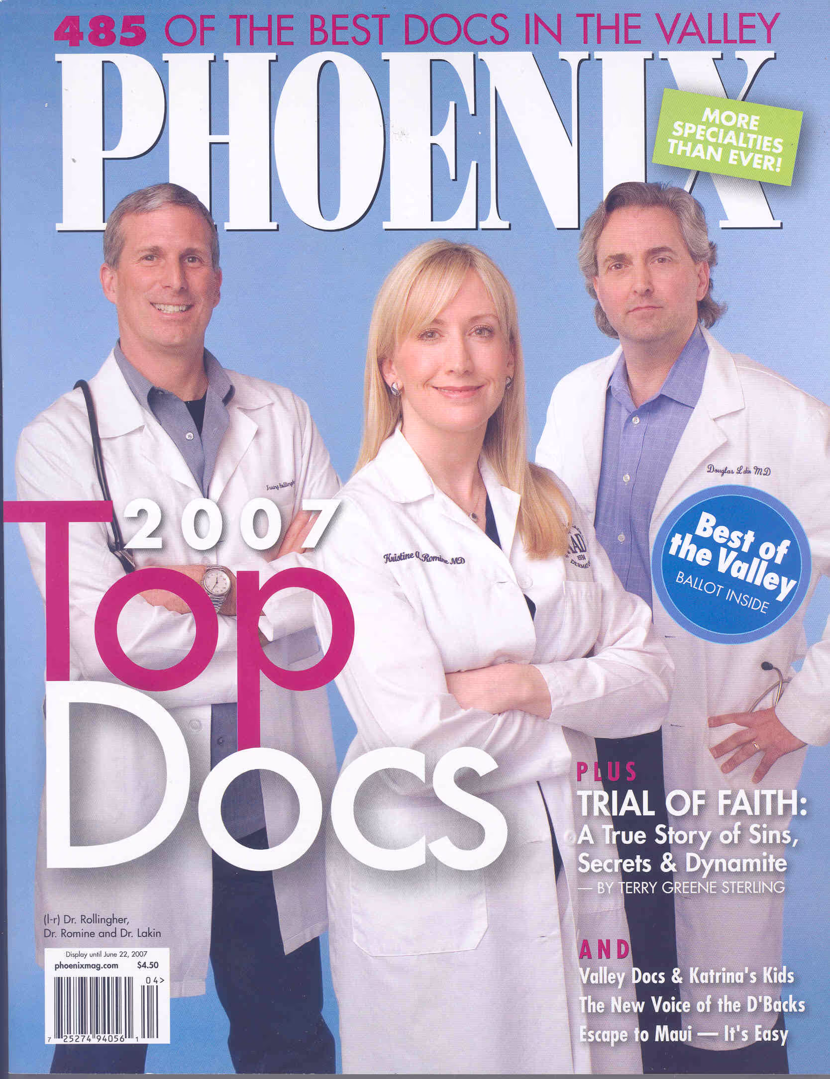 Dr. Romine in Phoenix Magazine